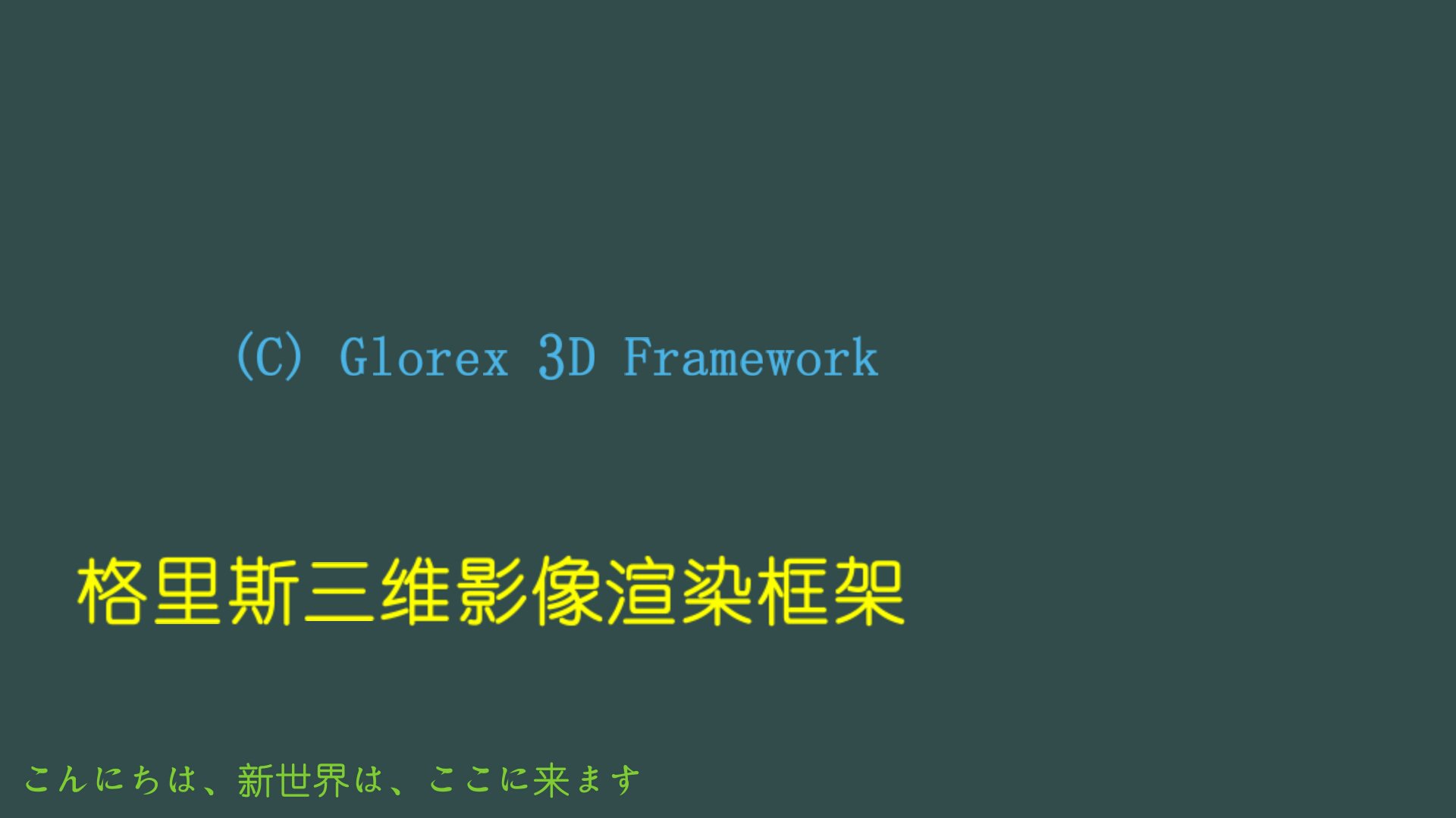 Github Qige023 Glorex A Light Weight Cross Platform 3d Framework And Oriented Tools Collection For Opengl Es 3 0 On Mobile