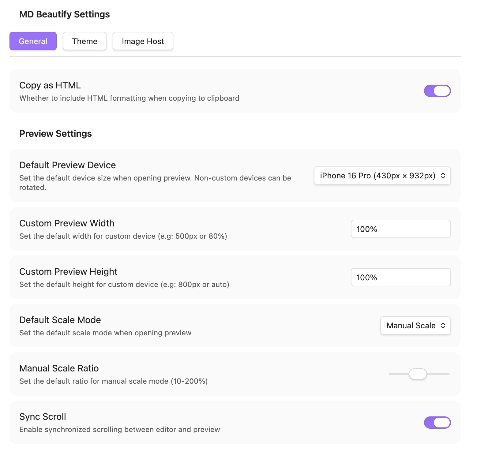 MD Beautify for Obsidian