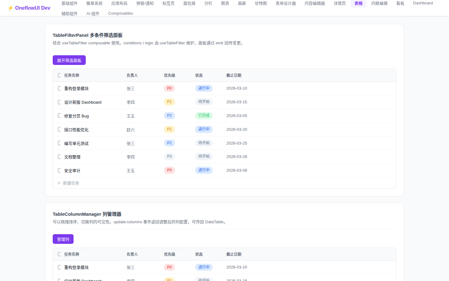 DataTable