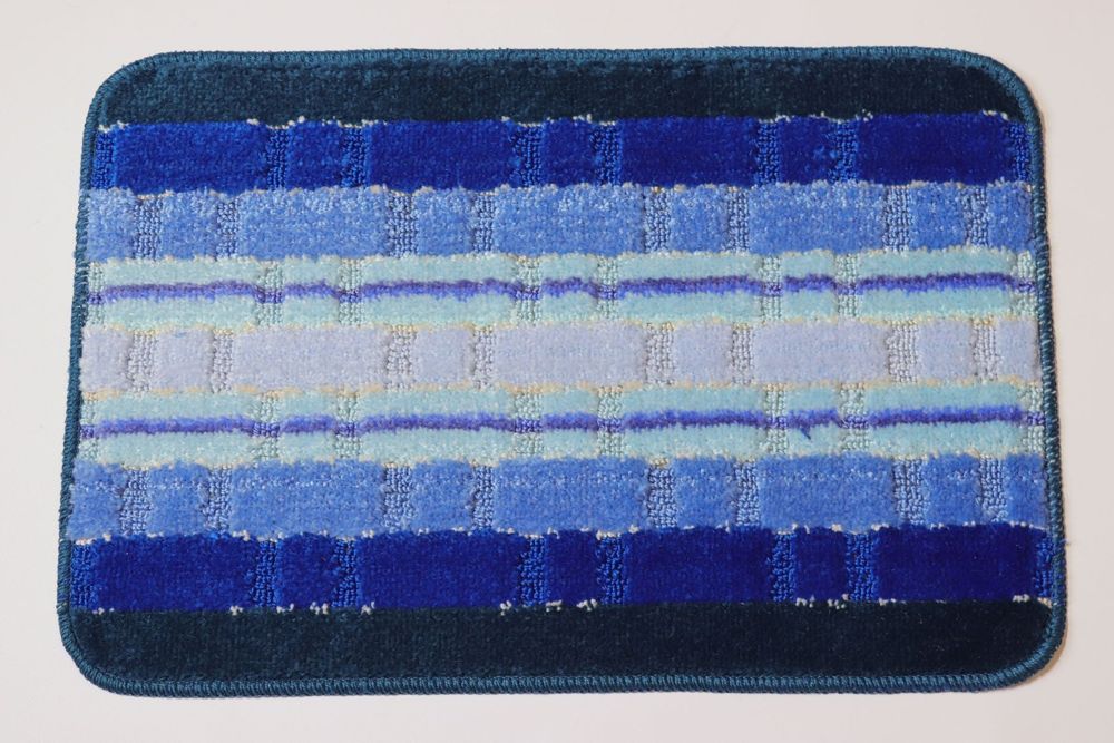 Килимок для ванної і туалету 40x60 см Vonaldi 2518/blue