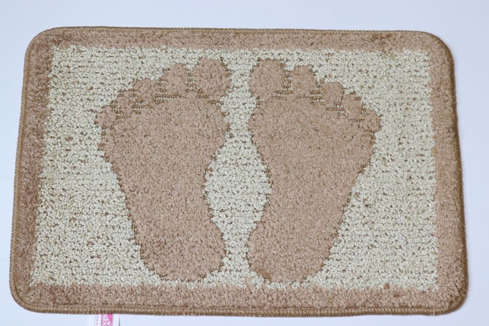 Килимок для ванної і туалету "Ноги"40*60 см Vonaldi 1725/beige legs
