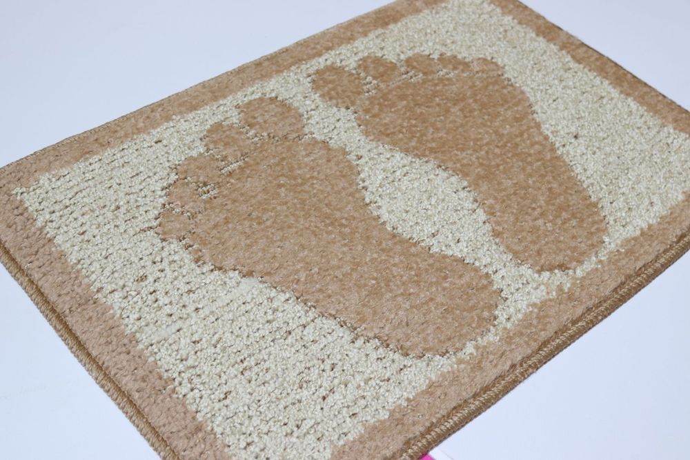 Килимок для ванної і туалету "Ноги"40*60 см Vonaldi 1725/beige legs — фото 2
