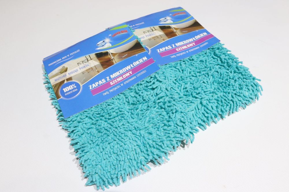 Насадка на швабру "локшина Мікрошенілова"40x10 см 9295turquoise