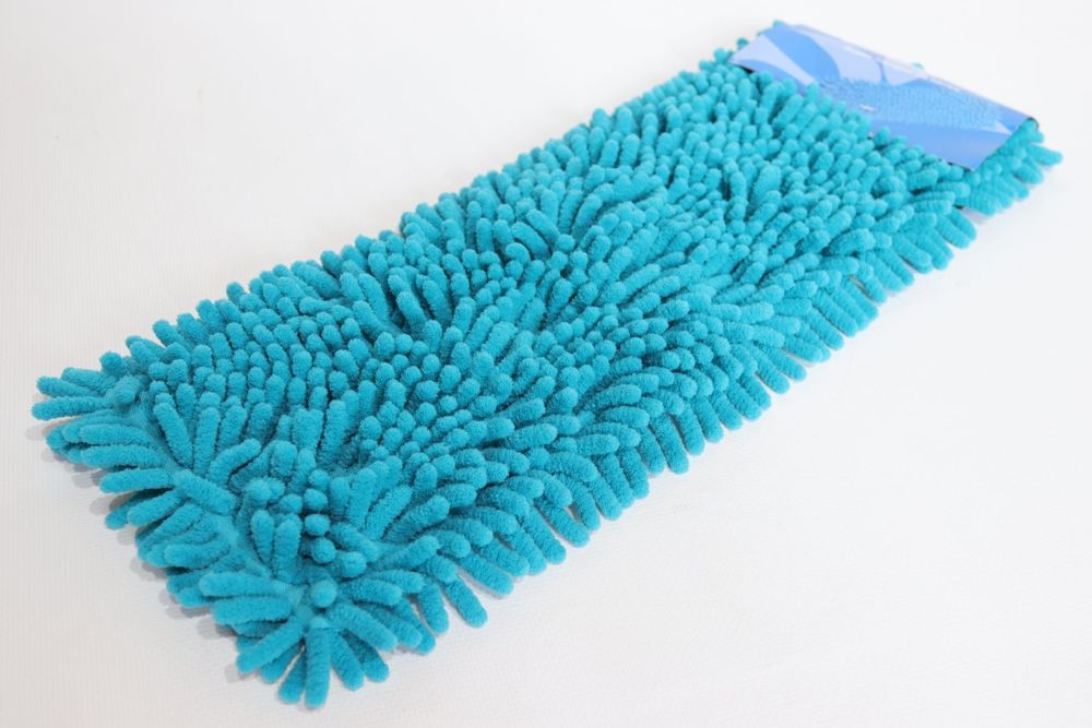 Насадка для швабри локшина "Lux"40x10 см 3004/turquoise