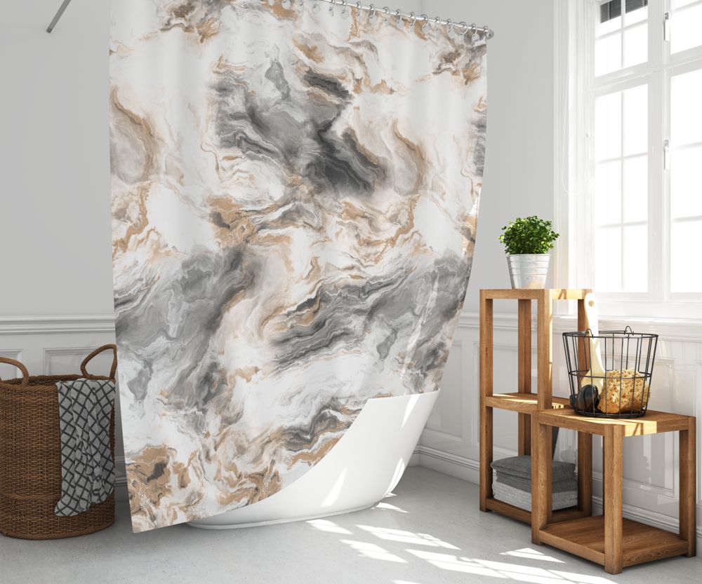 Штора для ванної BaranGrey Tropic 180x200 cм 5203