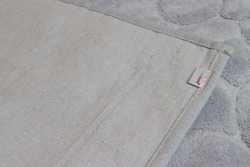 Набір килимків бавовняних для ванної 60x100 50x60 см Tropikhome Stone Grey PB1774 — фото 4
