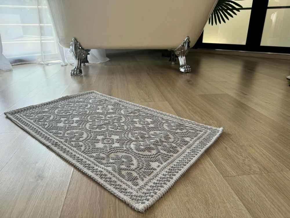 Килимок для ванної хлопковый 150*100 см Tropichome Букле 1436 — фото 6