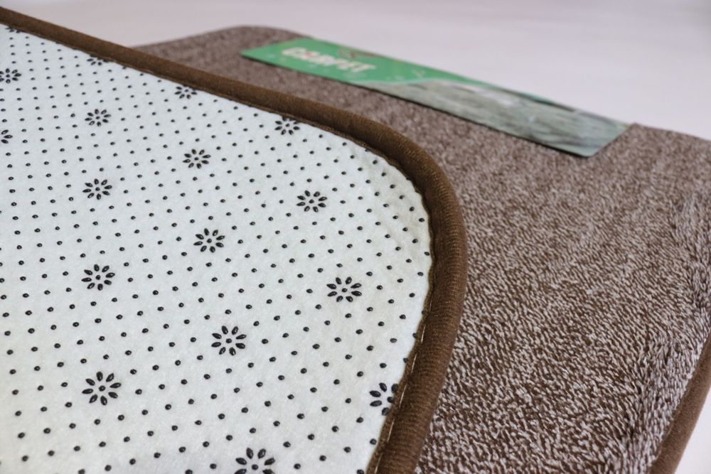 Набір килимків для ванної та туалету 50x80см 40x50cм Prima 2459/brown — фото 3