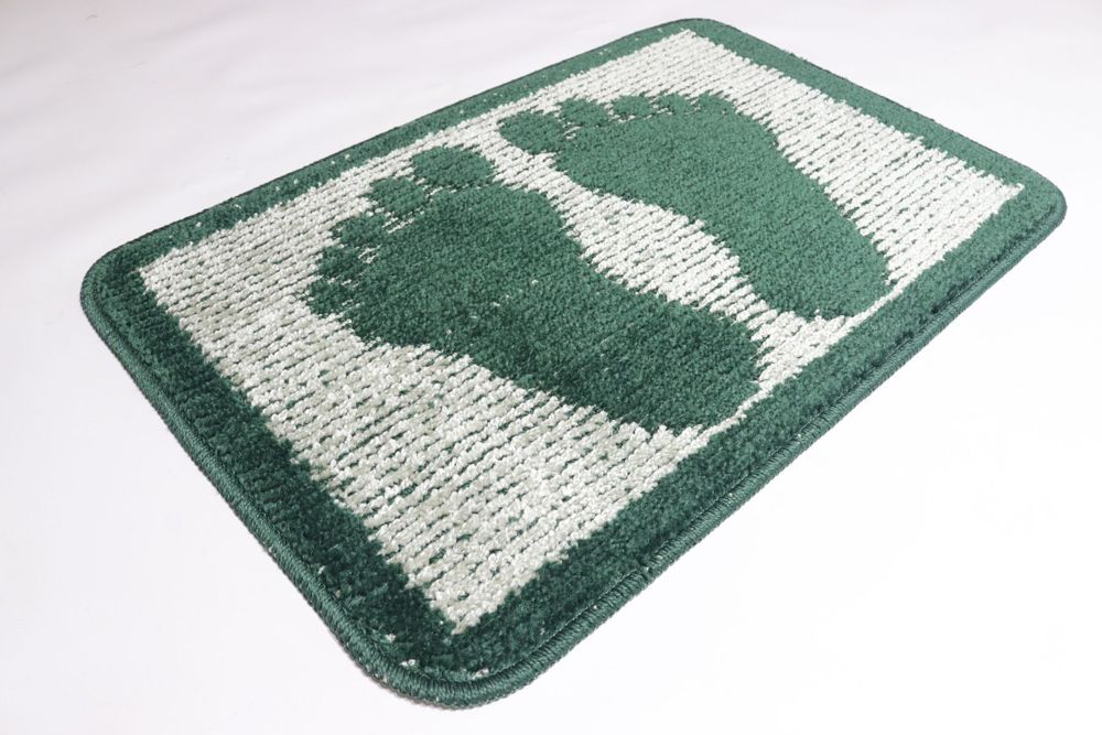 Килимок для ванної і туалету "Ноги"40*60 см Vonaldi 1725/dark green legs — фото 2