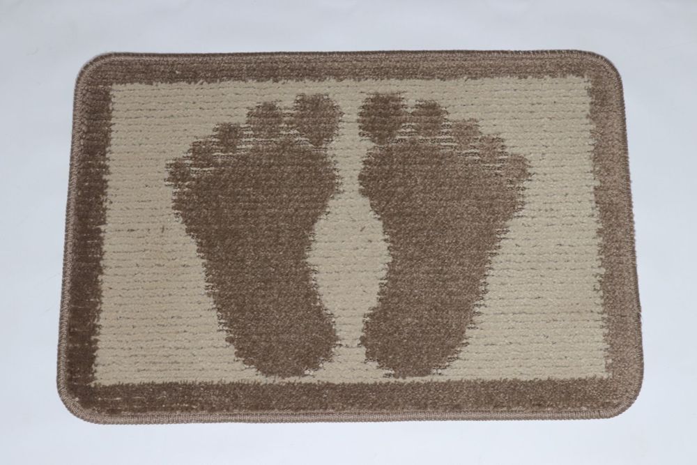 Килимок для ванної і туалету "Ноги"40*60 см Vonaldi 1725/capuchino legs
