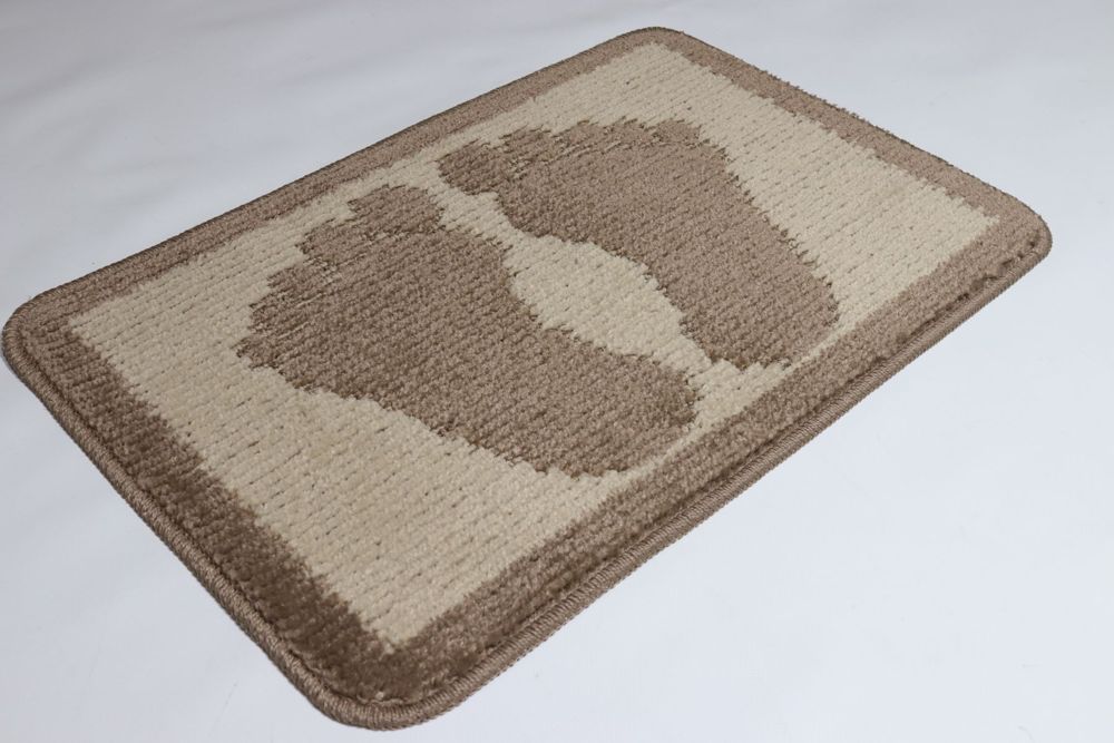 Килимок для ванної і туалету "Ноги"40*60 см Vonaldi 1725/capuchino legs — фото 2