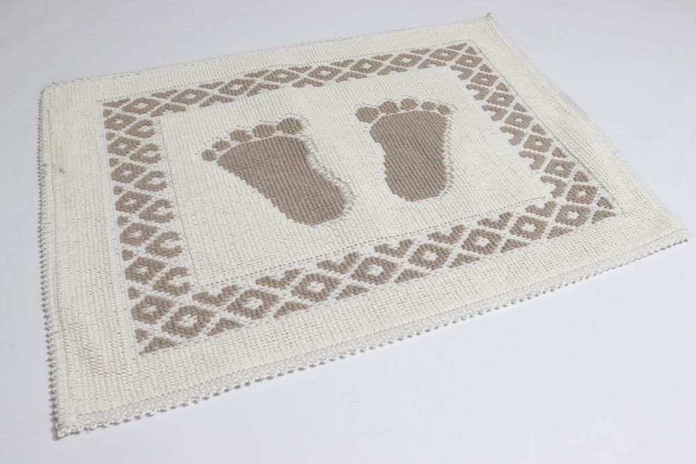 Килимок для ванної бавовняний Foot Tropichome 50*70 cм 2064/beige