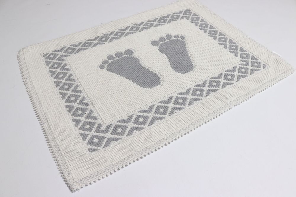 Килимок для ванної бавовняний Foot Tropichome 50*70 cм 2064/grey