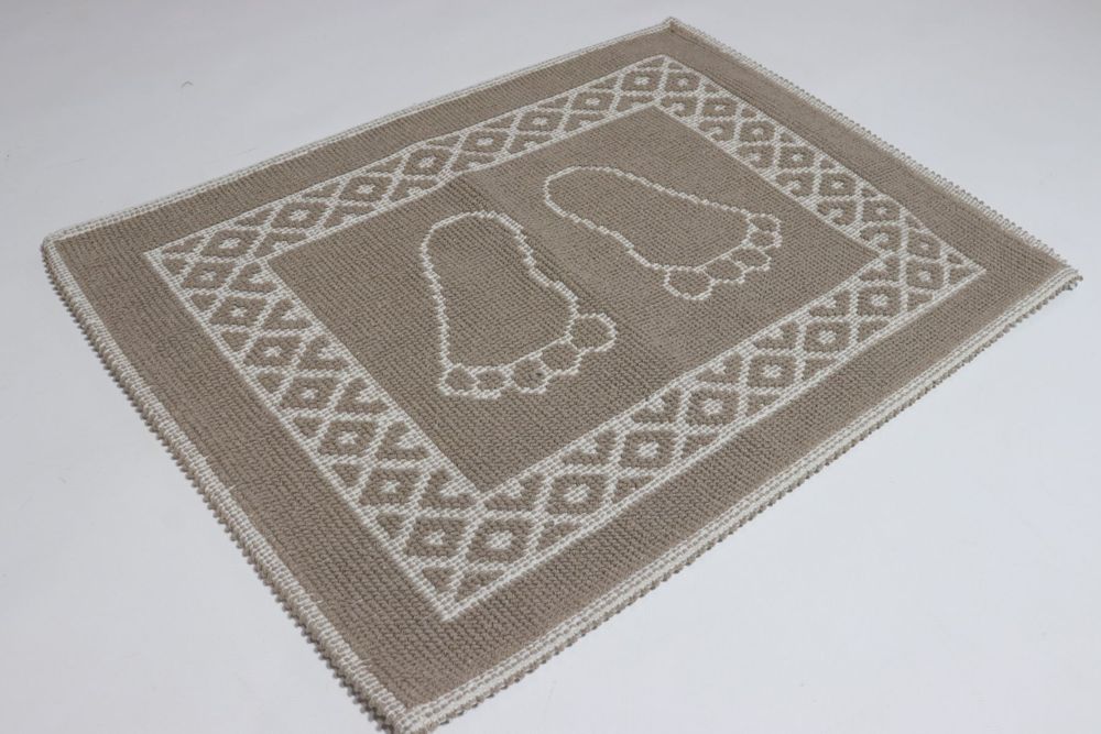 Килимок для ванної бавовняний Foot Tropichome 50*70 cм 2064/fullbeige