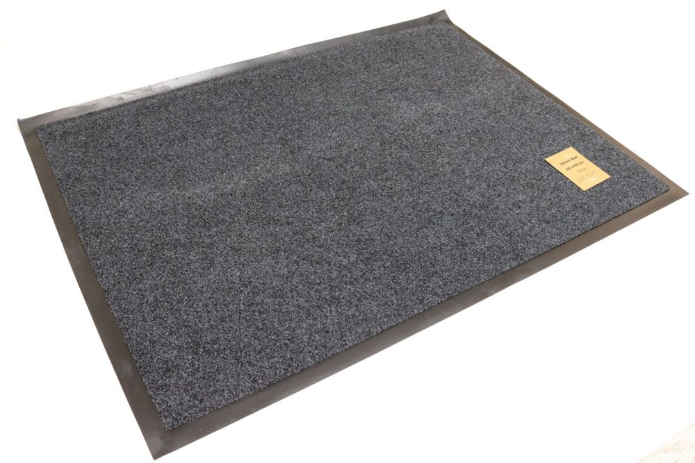 Вологопоглинаючий килимок 60*80 см Velour Mat 6080/grey