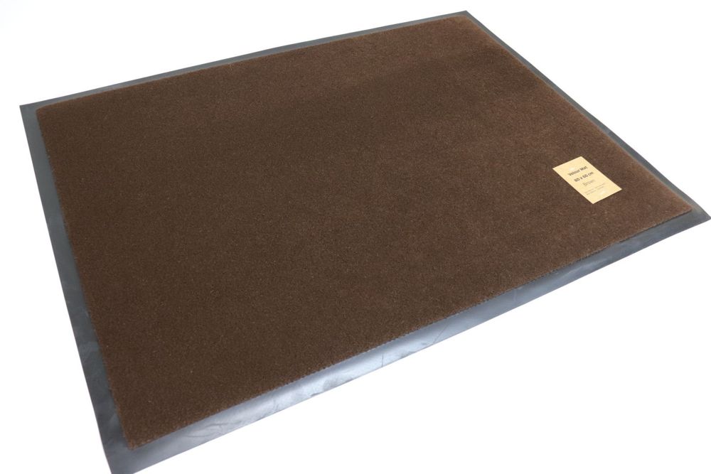 Вологопоглинаючий килимок 60*80 см Velour Mat 6080/brown