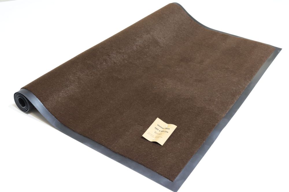 Вологопоглинаючий килимок 80*120 см Velour Mat 6082/brown
