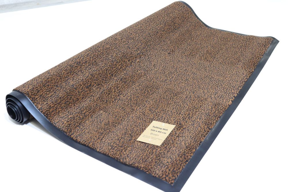Брудозахисний килимок 80*120 см см TuftingMat 1559/brown
