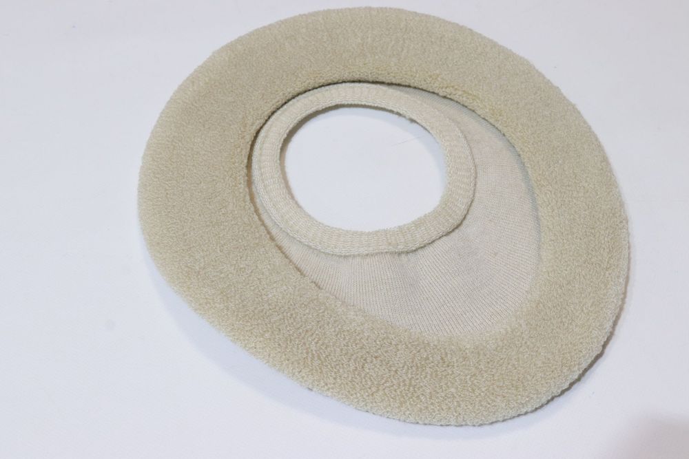 Накладка-чохол на ободок унітазу м'яка на гумці Ecoco 0852/beige — фото 2