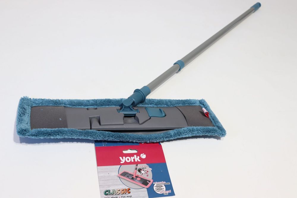 Швабра для підлоги з мікрофібри York Classic 081080/blue