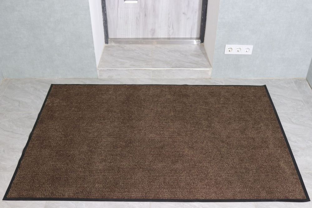 Килимок вхідний "Ребро"45x750 см 3003/brown
