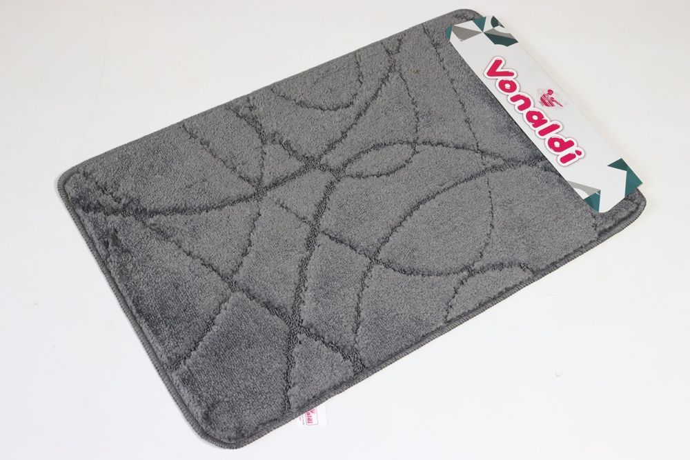 Килимок для ванної 50*80 см Classic Vonaldi 01339/alone grey