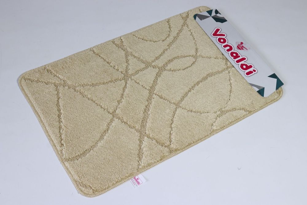 Килимок для ванної 50*80 см Classic Vonaldi 00185/alone beige