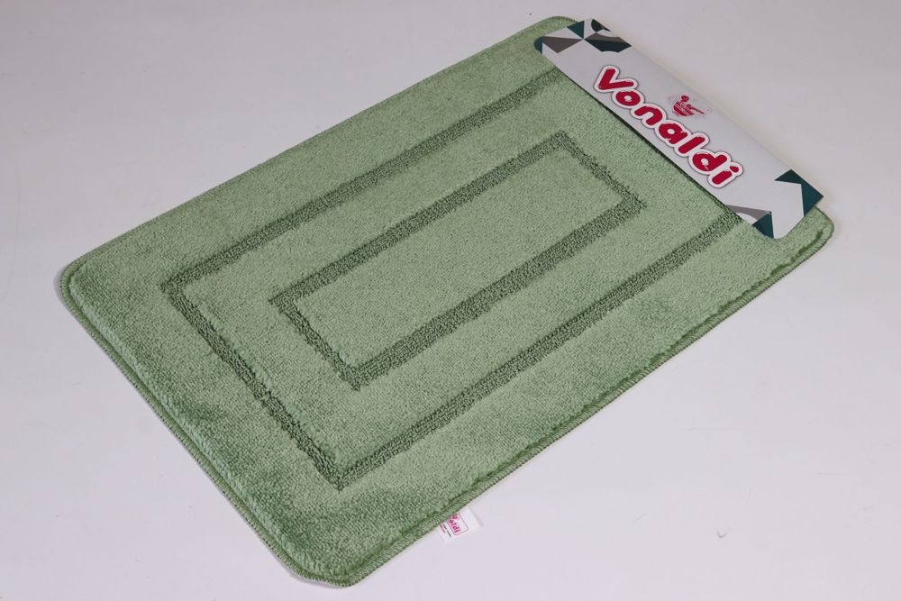 Килимок для ванної 50*80 см Classic Vonaldi 00189/alone green