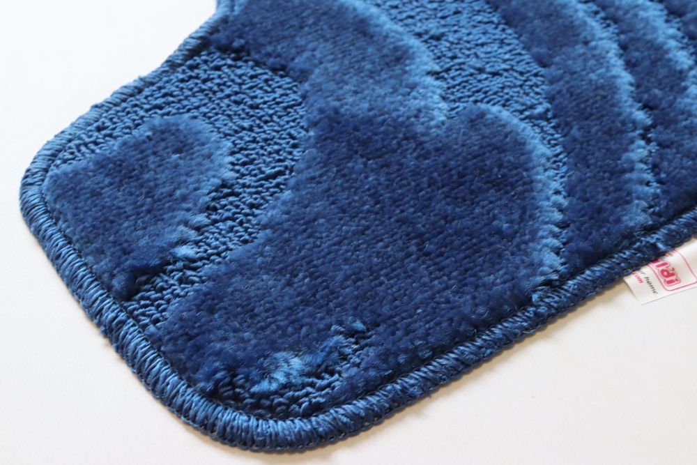 Килимок для туалету Classic Vonaldy 50*60 см 00201/toilet blue — фото 3