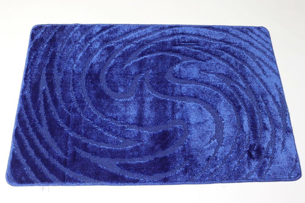 Килимок для ванної 80*120 см Classic Vonaldi 00201/120 blue