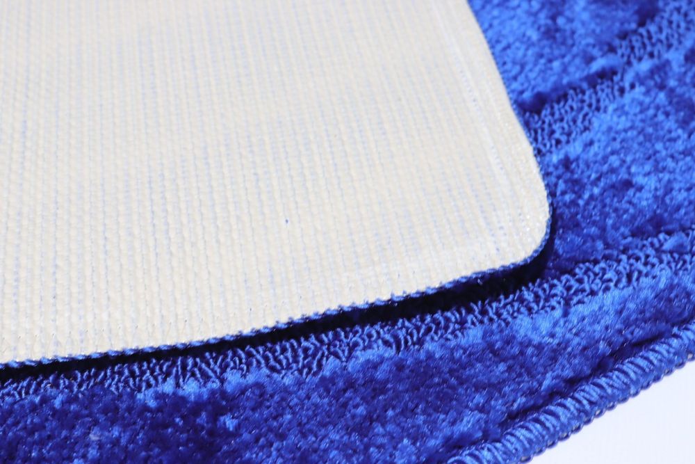 Килимок для ванної 80*120 см Classic Vonaldi 00201/120 blue — фото 3