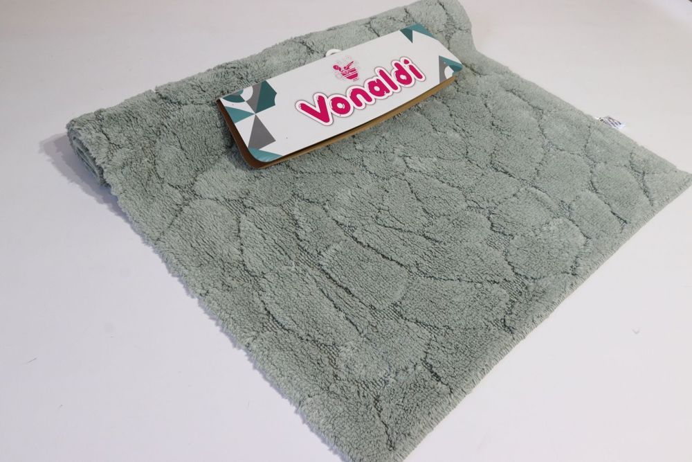 Килимок для ванної 80*120 см Vonaldi Elite 2780/green70005