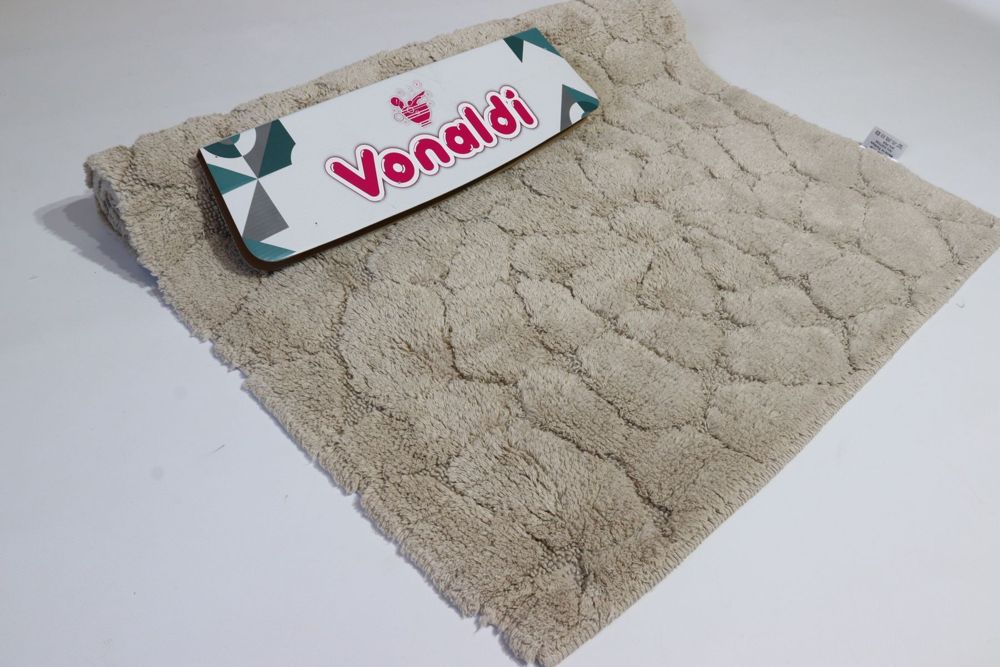 Килимок для ванної 80*120 см Vonaldi Elite 2780/darkbeige70003