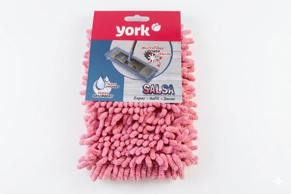 Запасна насадка на швабру York Salsa 081310/pink — фото 3