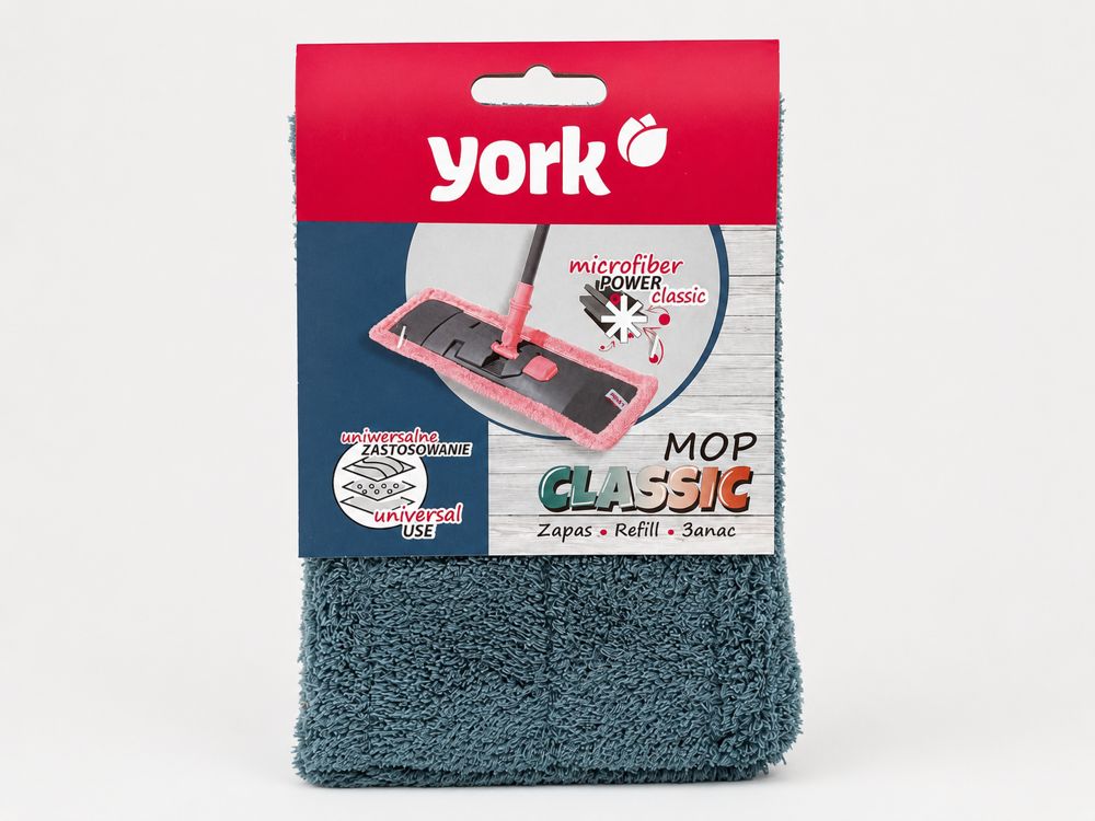 Запасна насадка на швабру York Classic 081090/blue