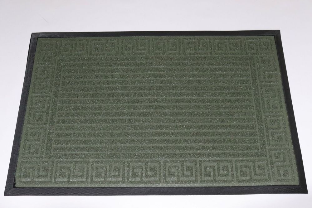 Килимок придверний з бортом грасс 60x90 см оливковий PB681 — фото 4