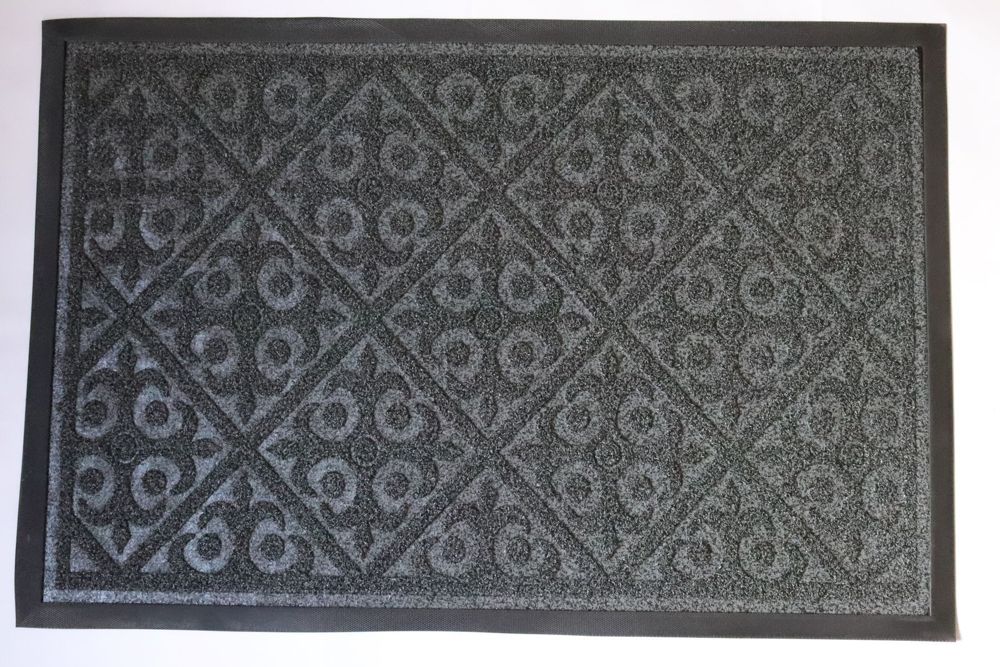 Килимок придверний з бортом грасс 60x90 см оливковий PB681 — фото 6