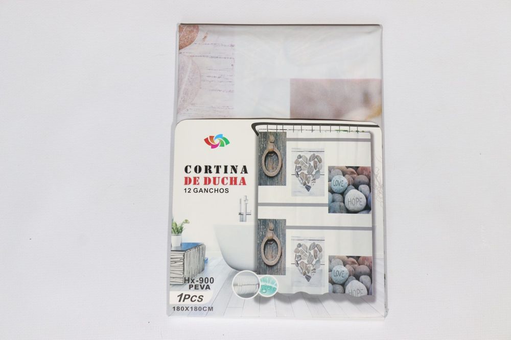 Штора ванної силіконова Ефіопія 180x180 см Love Cortina 81019