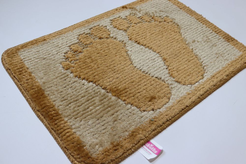 Килимок для ванної і туалету "Ноги"40*60 см Vonaldi 1725/brown legs — фото 2