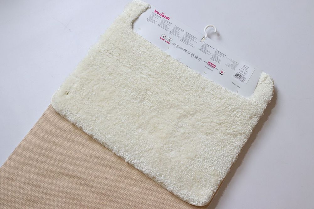 Набір килимків для ванної та туалету Softmicro 60x100 50x60 см 07000 Milky Softmicro/07000 — фото 3
