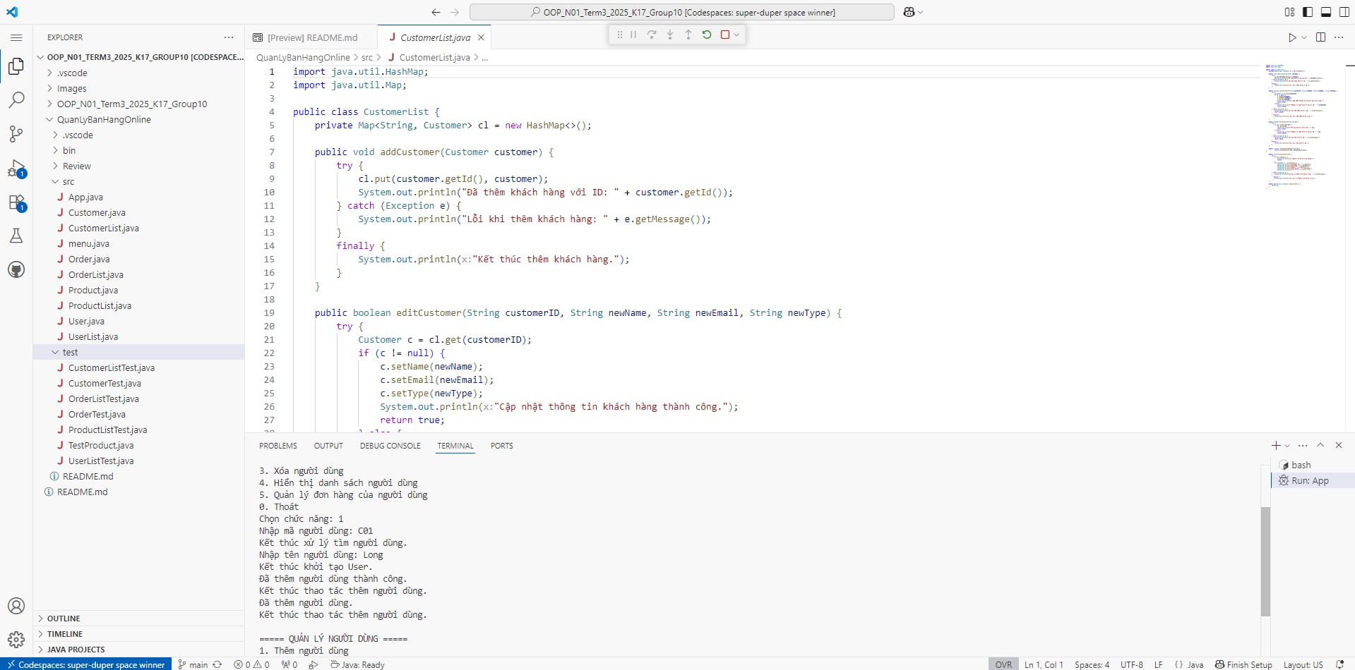 GitHub - qlong161/OOP_N01_Term3_2025_K17_Group10: Group10
