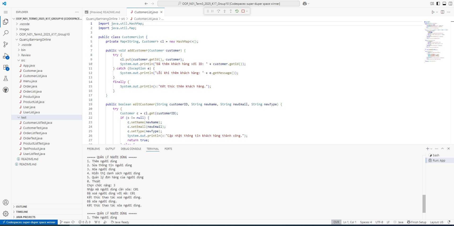 GitHub - qlong161/OOP_N01_Term3_2025_K17_Group10: Group10