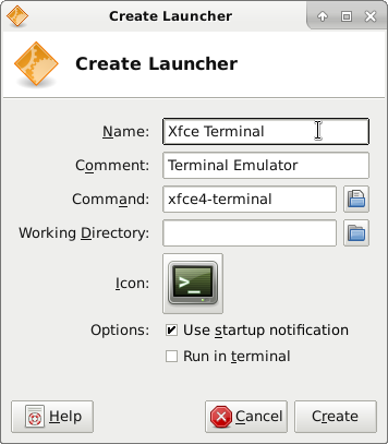 Create Launcher applications