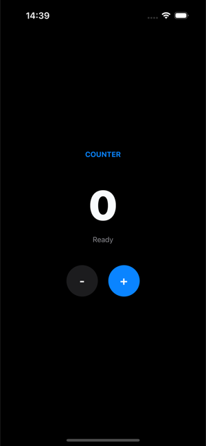 Counter on iOS