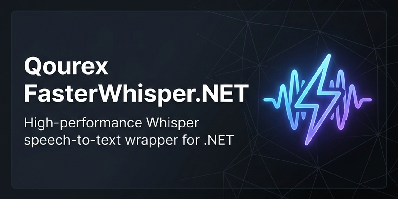 FasterWhisper.NET Banner