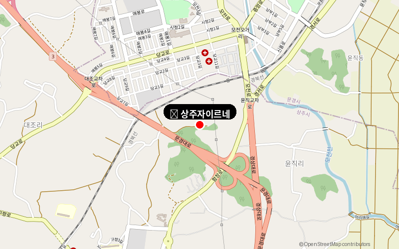 상주자이르네 위치도