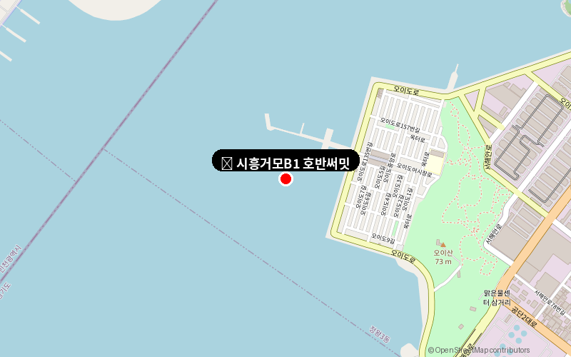 시흥거모B1 호반써밋 위치도