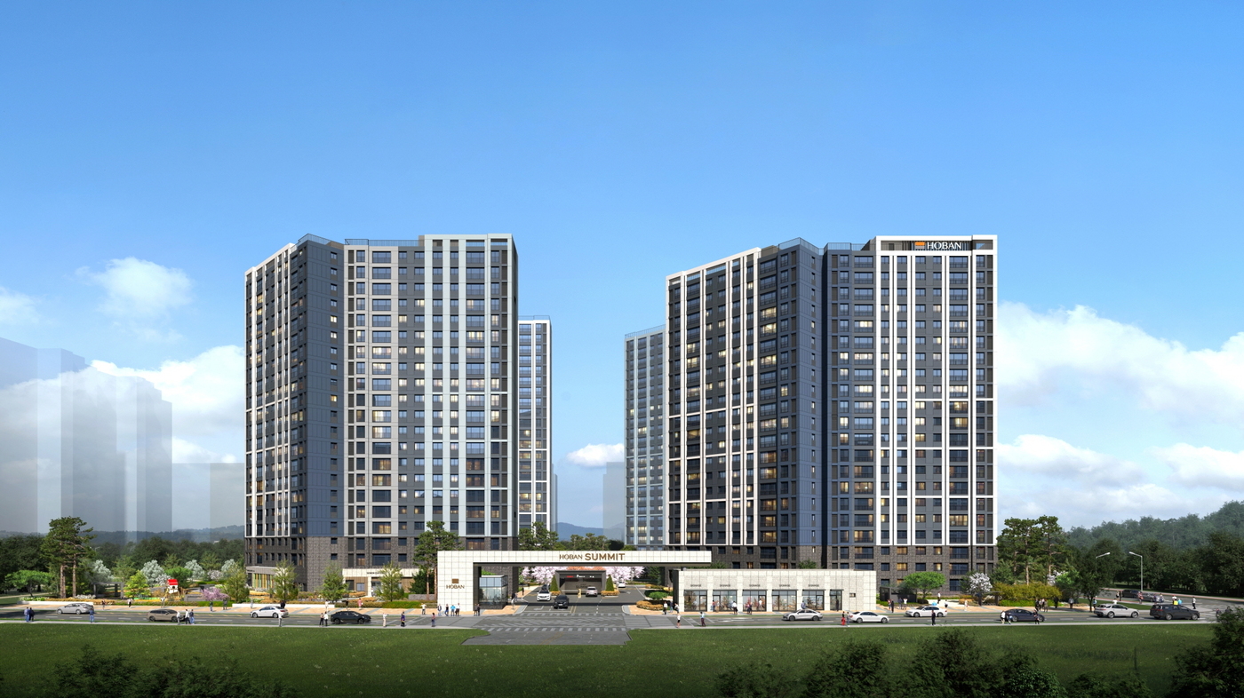 시흥거모B1 호반써밋 조감도