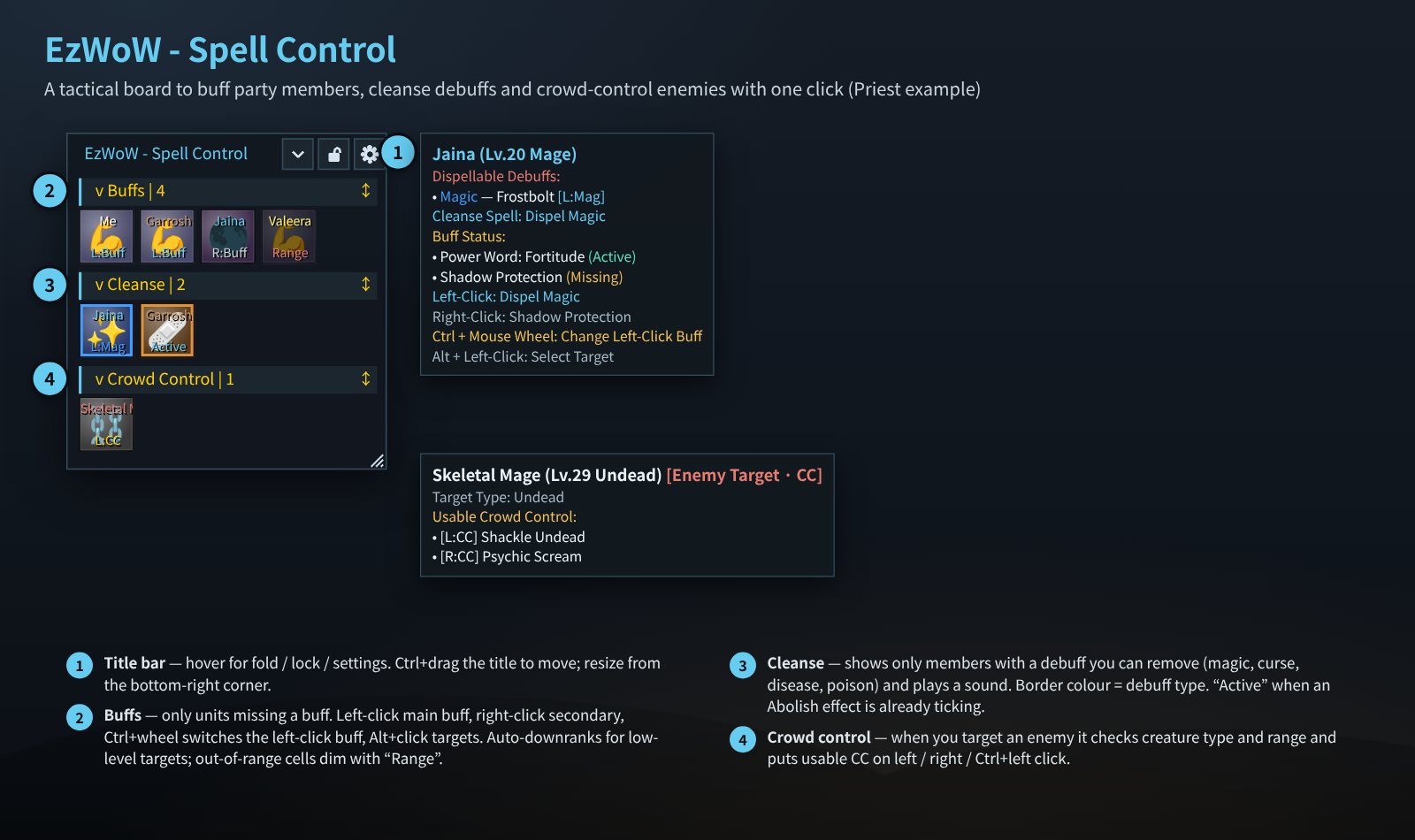 Interface preview
