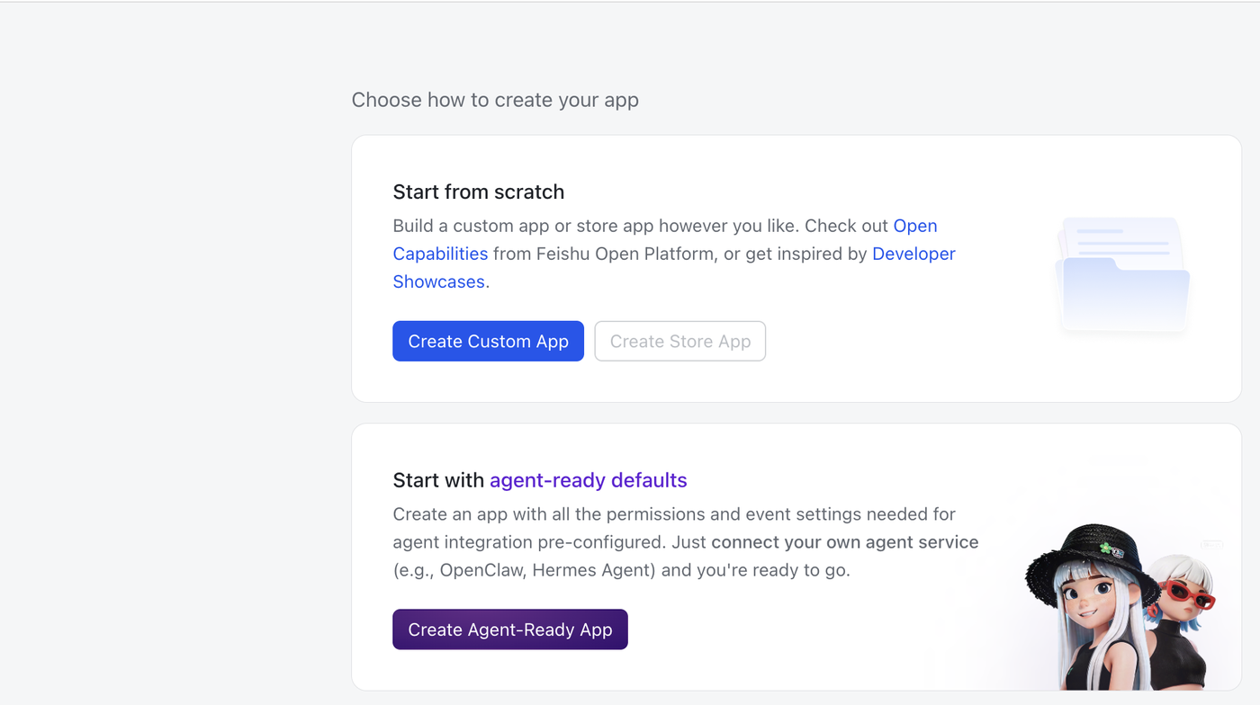 Create a custom app
